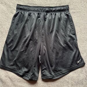 Reebok Men's Charcoal Athletic Shorts
